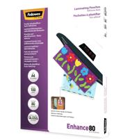 Fellowes Lamineerfolie DIN A4 80 micron glanzend 100 stuk(s) - thumbnail