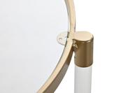 Hoofdtafel DKD Home Decor Glamour Transparant Gouden Acryl Metaal 87 x 87 x 50 cm - thumbnail