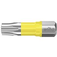 Wiha Schroefbits Y-bit Torx T20 25mm lang professioneel 5 stuks 41593 - thumbnail