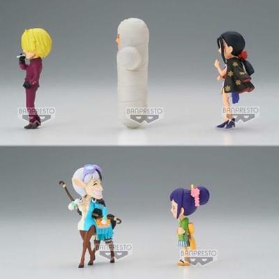 One Piece WCF Mini Figures 7 cm Wanokuni Onigashima 5 Display (12)
