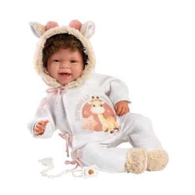 Babypop Talo met Giraffenpakje - 44 cm