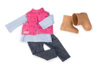 Our Generation Kledingset Trekking Star 46 cm - thumbnail