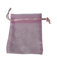 Ruben Robijn Organza buidel roze 1 Stuks - thumbnail