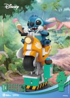 Disney D-Stage PVC Diorama Stitch Coin Ride 16 cm - thumbnail