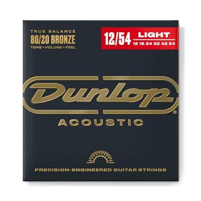 Dunlop DAB1254 80/20 Bronze Light 12-54 snarenset