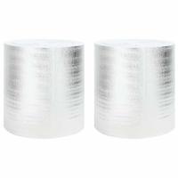 Radiatorfolie Zilver 0,5 x 25 m Aluminium - thumbnail