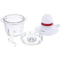 Bosch MMRP1000 elektrische hakmolen 0,8 l 400 W Rood, Transparant, Wit - thumbnail