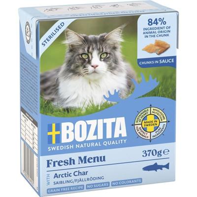 BOZITA Fresh Menu Sterilised Arctic char - nat kattenvoer - 370g