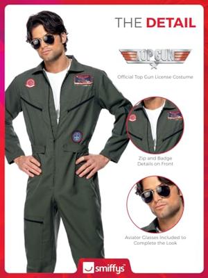 Top Gun Jumpsuit kostuum