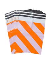 HEMA Verzendzakken 33.5x43cm strepen - 10 stuks - thumbnail