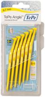 TePe Angle geel 0.7 mm maat 4 6 Stuks - thumbnail