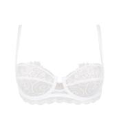 Lise Charmel Crystal Poësie Balconette BH wit ACH3034D - thumbnail