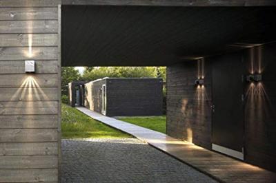 Buitenlamp up down &apos;Canto Maxi Kubi 2&apos; Nordlux up & downlighter GU10 buitenlamp