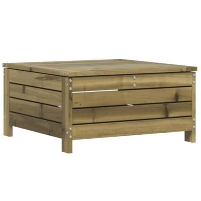 Tuinvoetenbank 62x63,5x32 cm gempregneerd grenenhout Tuinvoetenbank 62x63,5x32 cm gempregneerd grenenhout