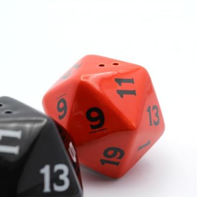 Dungeons & Dragons 3D Salt and Pepper Shaker Dice
