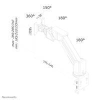 Neomounts by Newstar monitor bureausteun - thumbnail