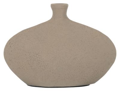 MUST Living Vaas 'Nava' Terracotta, 21cm, kleur Naturel