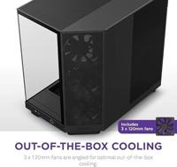 NZXT H6 Flow zwart - thumbnail