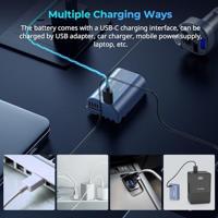 SmallRig 4906 DMW-BLK22 USB-C Rechargeable Camera Battery, blauw - thumbnail