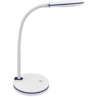 LED Bureaulamp - Brinton - 4.5W 350lm - Helder/Koud Wit 5000K - Dimbaar - Wit - thumbnail