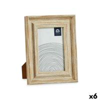 Fotolijsten Kristal Gouden Hout Bruin Plastic (16,2 x 2 x 21 cm) (6 Stuks) - thumbnail