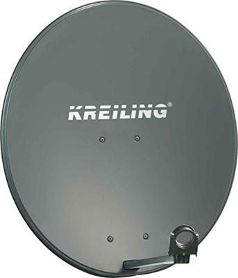 KREILING KR AE 80 Style/ALU Witte Satellietantenne - Satellietantennes (39,2 dBi, 80 cm, Wit, Aluminium)