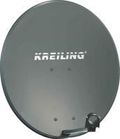 KREILING KR AE 80 Style/ALU Witte Satellietantenne - Satellietantennes (39,2 dBi, 80 cm, Wit, Aluminium) - thumbnail