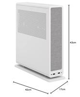 Fractal Design Ridge Mini-tower PC-behuizing Wit - thumbnail