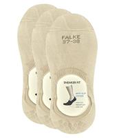 FALKE 3-paar Step High - dames footies met anti slip - Kousenvoetjes die niet afzakken - Sokken voor in loafers - 40 - Beige - Onderbroek - - 40 - - thumbnail