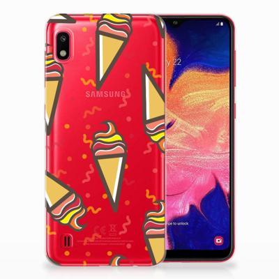 Samsung Galaxy A10 | Siliconen Case | Icecream Samsung Galaxy A10 | Siliconen Case | Icecream