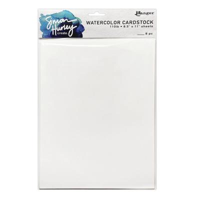 Ranger Ink Ranger • simon hurley create. smooth watercolor cardstock 8pcs