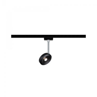 Paulmann Discus 230V-railsysteem lamp URail LED vast ingebouwd 5 W LED Zwart (mat), Chroom Paulmann Discus 230V-railsysteem lamp URail LED vast ingebouwd 5 W LED Zwart (mat), Chroom