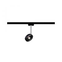 Paulmann Discus 230V-railsysteem lamp URail LED vast ingebouwd 5 W LED Zwart (mat), Chroom - thumbnail
