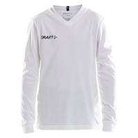Craft 1906886 Squad Solid Jersey LS JR - White - 134/140 - thumbnail