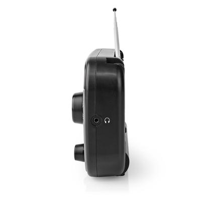 FM/AM-Radio | 1,8 W | Draaggreep | Grijs/Zwart