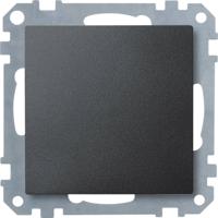 Merten 391814 Blindafdekking System M Antraciet 1 stuk(s) - thumbnail