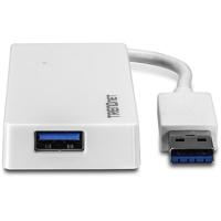 TrendNet TU3-H4E Netwerkadapter/Hub USB-A 3.0 - thumbnail