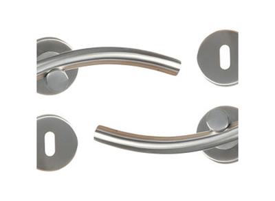 Metafranc Deurkruk - Inclusief Rozet - Roestvrij Staal