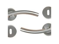 Metafranc Deurkruk - Inclusief Rozet - Roestvrij Staal - thumbnail