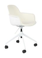 Zuiver Bureaustoel 'Albert Kuip' Met armleuning, Bouclé - thumbnail