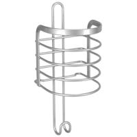 Metaltex Viva Haardrogerhouder 10x10x25 cm Zilver - thumbnail
