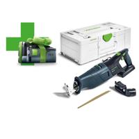 Festool RSC 18 EB-Basic-5,0 Accu Reciprozaag 18V 5.0Ah in Systainer - 578409 - thumbnail