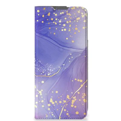 Bookcase voor OnePlus Nord CE 2 5G Watercolor Paars Bookcase voor OnePlus Nord CE 2 5G Watercolor Paars