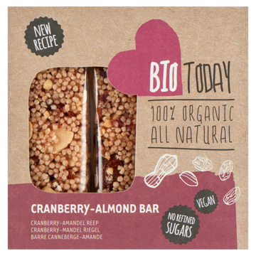 BioToday Cranberry-Almond Bar