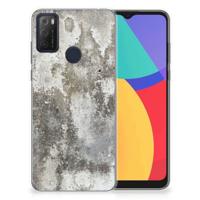 Alcatel 1S (2021) | TPU | Siliconen hoesje | Beton Print - thumbnail