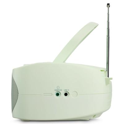 K7 CD Radio - MEDION - FM - 2x3W RMS - Groen