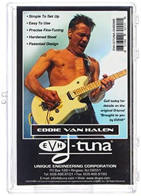 EVH D-Tuna Chrome voor Drop D-stemming