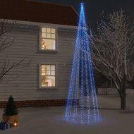 VidaXL Kerstboom met grondpin 1134 led&apos;s blauw 800 cm