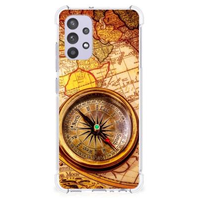 Samsung Galaxy A32 4G | A32 5G Enterprise Editie Telefoonhoesje met valbescherming Kompas Samsung Galaxy A32 4G | A32 5G Enterprise Editie Telefoonhoesje met valbescherming Kompas
