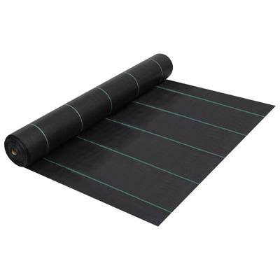 VidaXL Worteldoek 2x5 m pp zwart